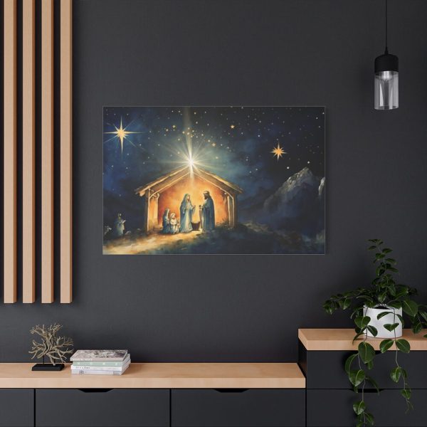 91638-564.jpg Abstract Representation of the Birth of Jesus Standard Canvas
