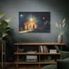 91638-565.jpg Abstract Representation of the Birth of Jesus Standard Canvas