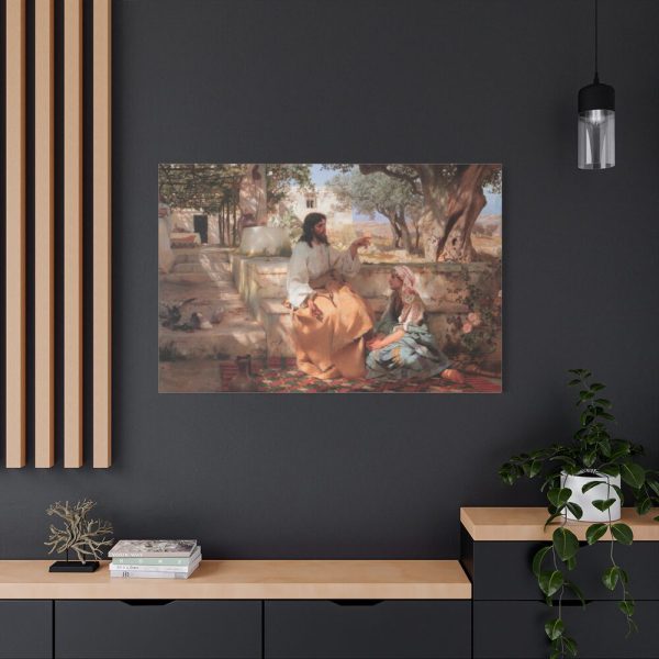 91638-569.jpg Semiradsky Christ Martha Maria Standard Canvas