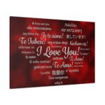 Love Languages Standard Canvas