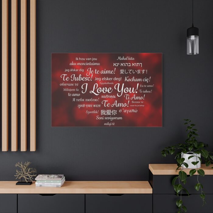 Love Languages Standard Canvas - Image 4