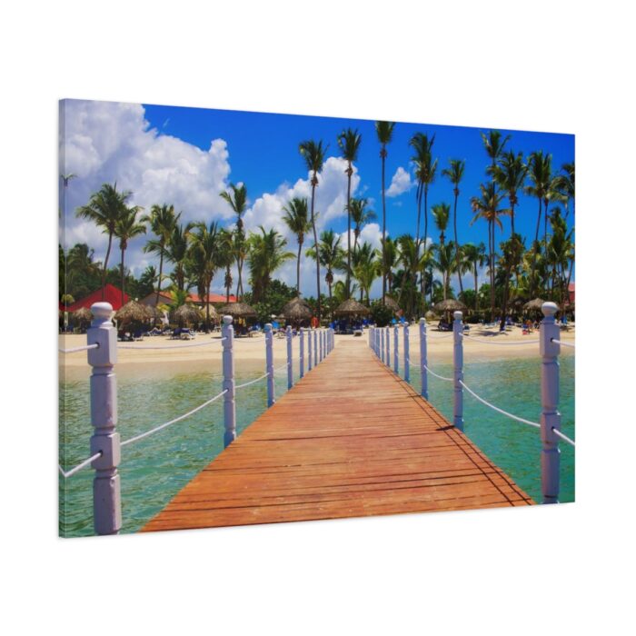 Tropics Palms Standard Canvas - Image 1
