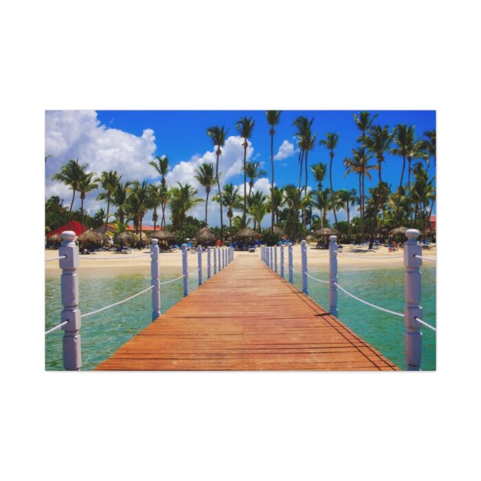 Tropics Palms Standard Canvas - Image 2