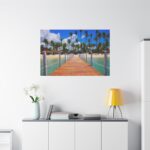 Tropics Palms Standard Canvas - Image 3