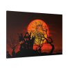 91638-60.jpg Halloween Mansion and Moon Standard Canvas