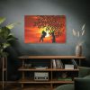91638-600.jpg Sunset Girl Swing Silhouette Standard Canvas