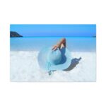 Woman On The Beach Standard Canvas - Image 2