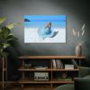 Woman On The Beach Standard Canvas