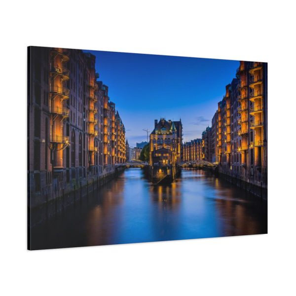 91638-646.jpg Canal Reflection Standard Canvas