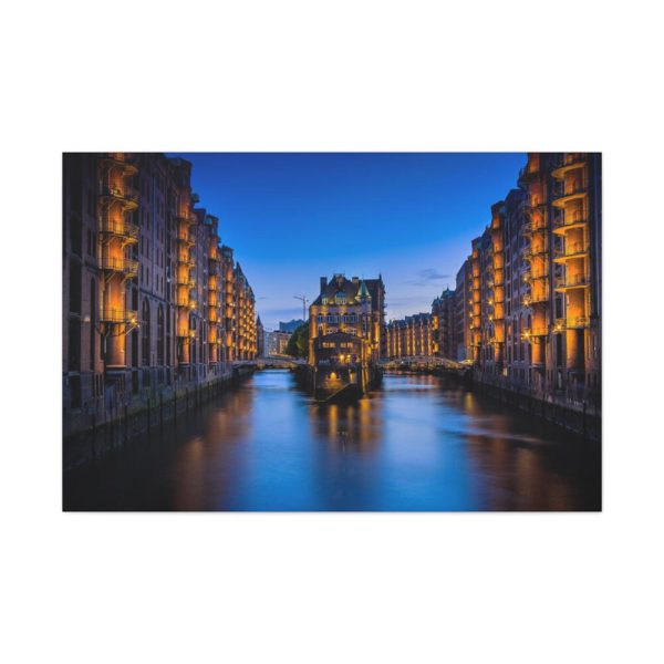 91638-647.jpg Canal Reflection Standard Canvas