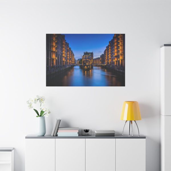 91638-648.jpg Canal Reflection Standard Canvas