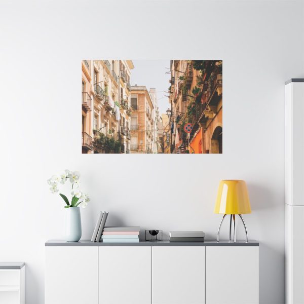 91638-653.jpg Vintage Neighborhood in Cagliari Standard Canvas