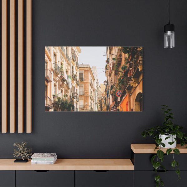 91638-654.jpg Vintage Neighborhood in Cagliari Standard Canvas