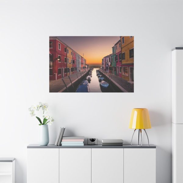 91638-658.jpg Sunset in Burano Standard Canvas