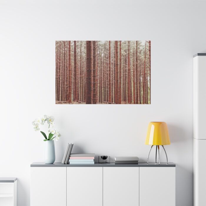 Forest Trees in Autumn Standard Canvas - Image 3