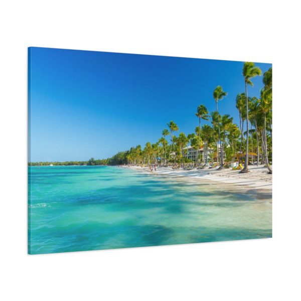 91638-691.jpg Palm Trees On The Beach Standard Canvas