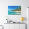 91638-693.jpg Palm Trees On The Beach Standard Canvas