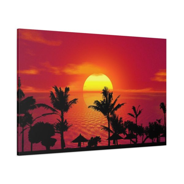 Orange Sky Standard Canvas