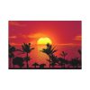 Orange Sky Standard Canvas