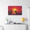 Orange Sky Standard Canvas