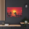 Orange Sky Standard Canvas