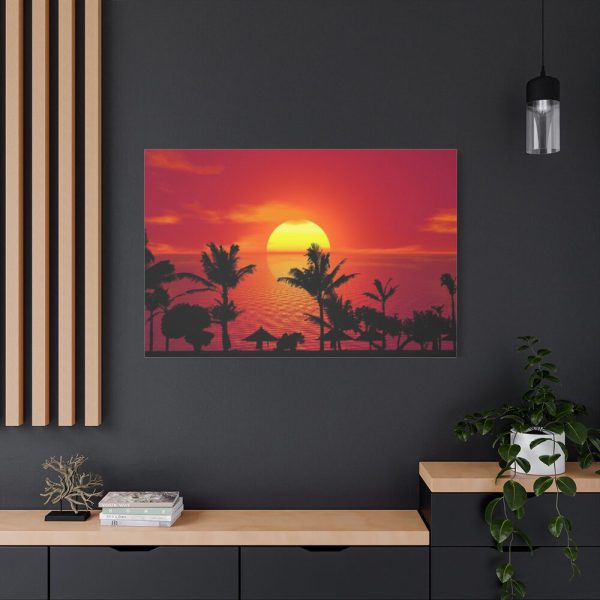 Orange Sky Standard Canvas