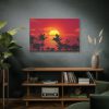 Orange Sky Standard Canvas