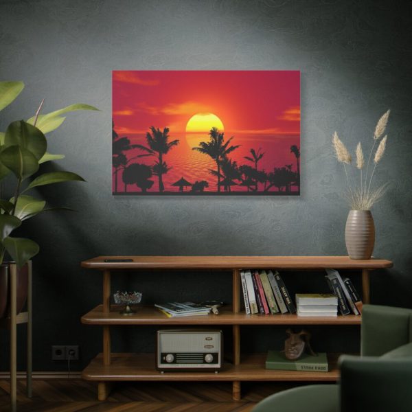 Orange Sky Standard Canvas