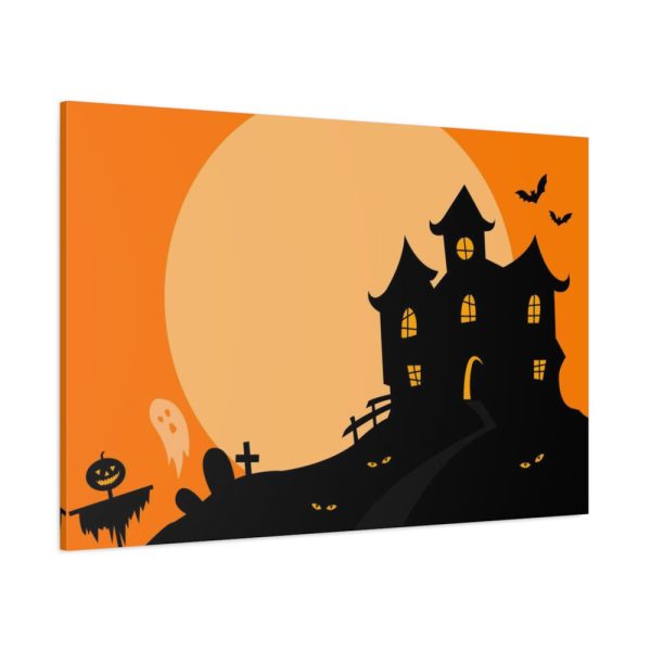 91638-80.jpg Haunted House Standard Canvas