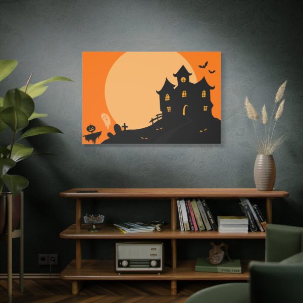 91638-84.jpg Haunted House Standard Canvas