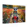 Animal on Bicycle Standard Canvas