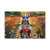 Animal on Bicycle Standard Canvas