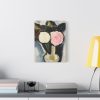 91643-2.jpg Pink and White Flowers in a Vase by Marsden Hartley Standard Canvas
