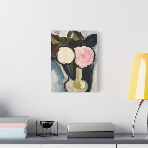 91643-2.jpg Pink and White Flowers in a Vase by Marsden Hartley Standard Canvas
