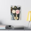 91644-2.jpg Pink and White Flowers in a Vase by Marsden Hartley Standard Canvas