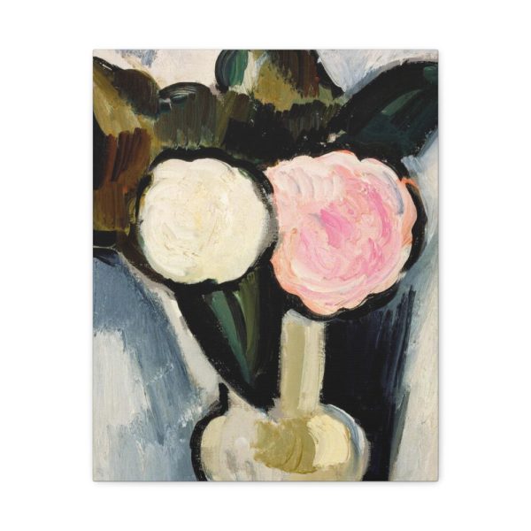 91646.jpg Pink and White Flowers in a Vase by Marsden Hartley Standard Canvas