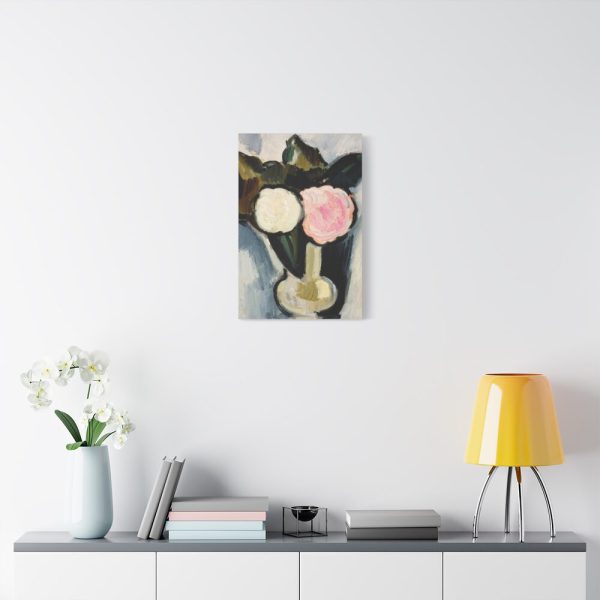 91647-2.jpg Pink and White Flowers in a Vase by Marsden Hartley Standard Canvas