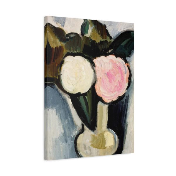 91648-1.jpg Pink and White Flowers in a Vase by Marsden Hartley Standard Canvas