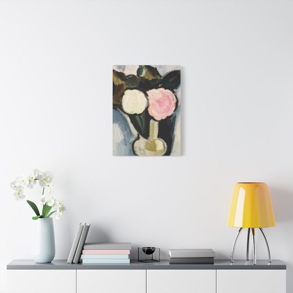 91648-2.jpg Pink and White Flowers in a Vase by Marsden Hartley Standard Canvas