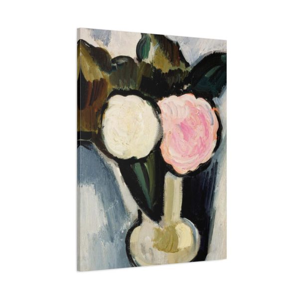 91654-1.jpg Pink and White Flowers in a Vase by Marsden Hartley Standard Canvas