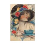 Vintage Coffee Drink Art Standard Canvas - Image 2