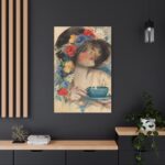Vintage Coffee Drink Art Standard Canvas - Image 4
