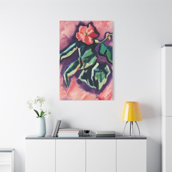 91655-107.jpg Pink Begonias By Marsden Hartley Standard Canvas