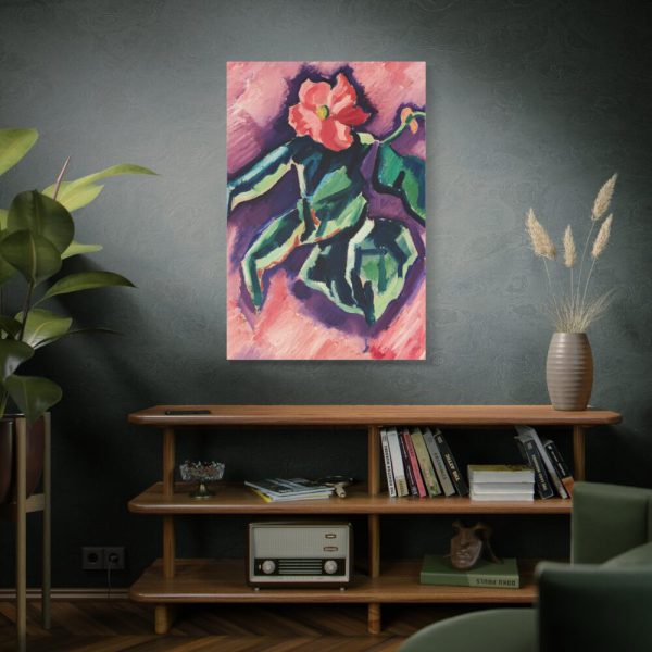 91655-109.jpg Pink Begonias By Marsden Hartley Standard Canvas