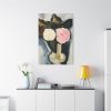 91655-112.jpg Pink and White Flowers in a Vase by Marsden Hartley Standard Canvas