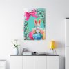 91655-117.jpg Easter Bunny Gnome And Eggs Standard Canvas