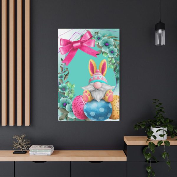 91655-118.jpg Easter Bunny Gnome And Eggs Standard Canvas