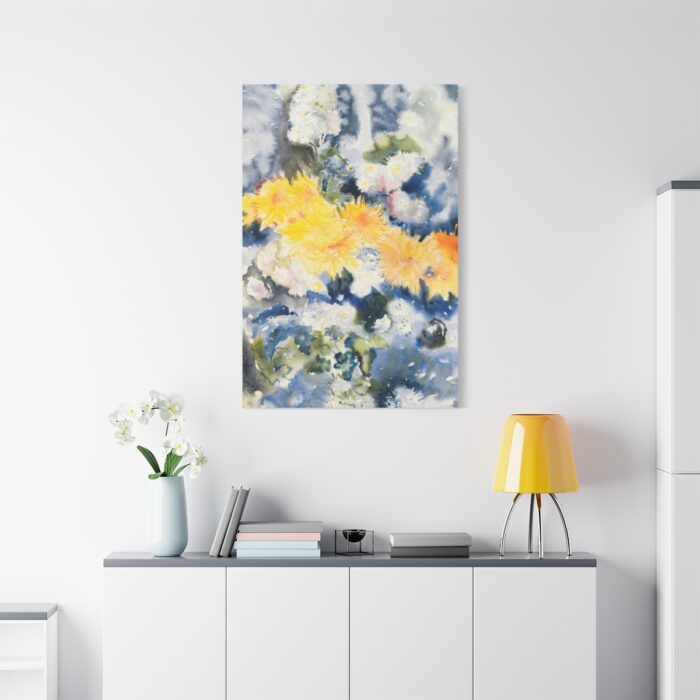 Yellow and Blue by Charles Demuth Standard Canvas - Image 3