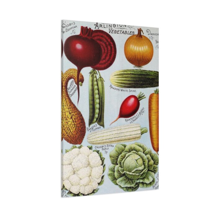 Rawson's Vegetable and Flower Seeds Standard Canvas - Image 1
