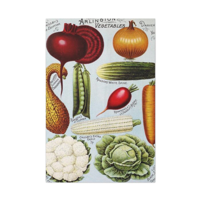 Rawson's Vegetable and Flower Seeds Standard Canvas - Image 2